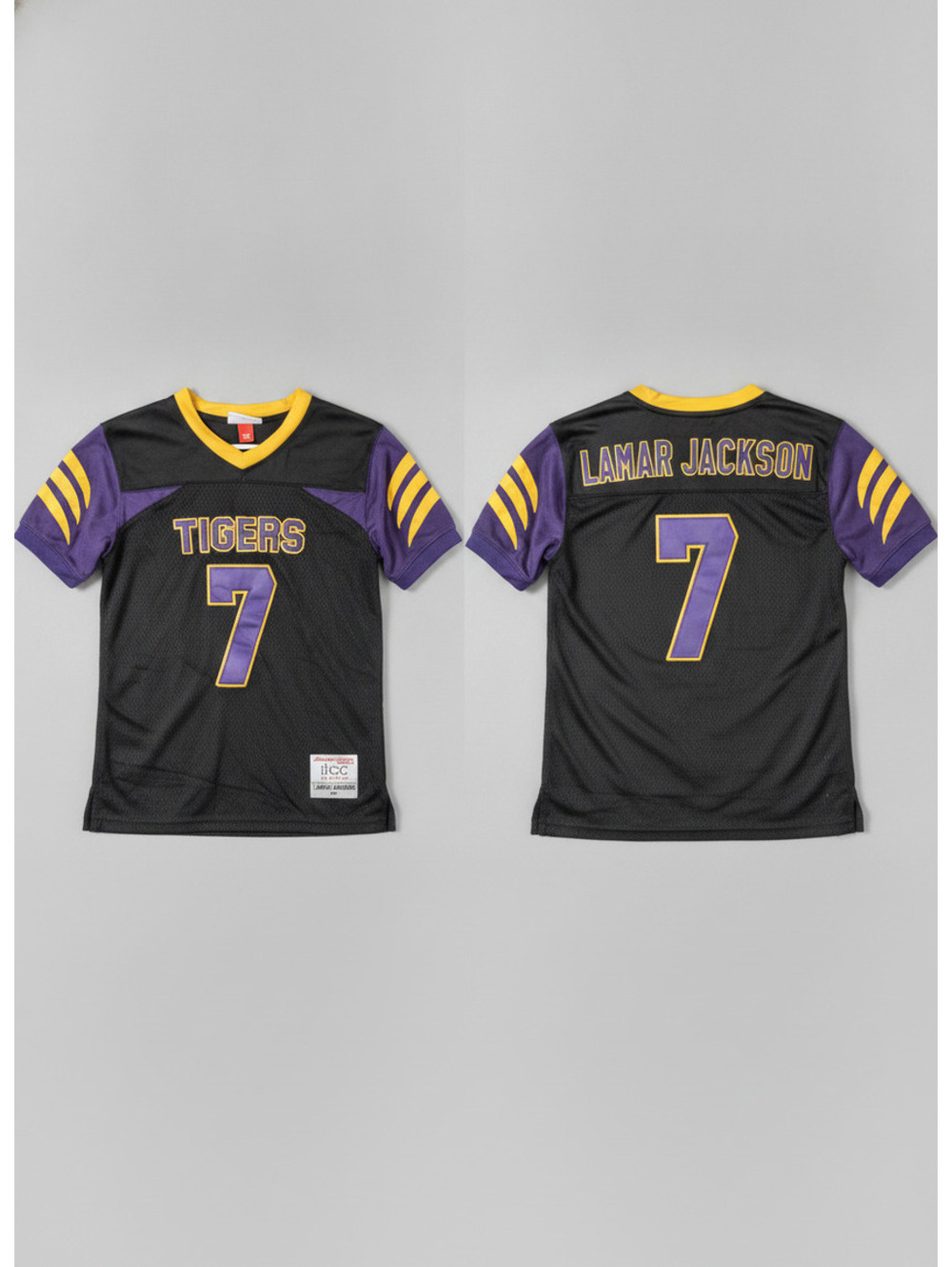 Youth M Headgear Classics Lamar Jackson #7 Boynton Beach Community High School T